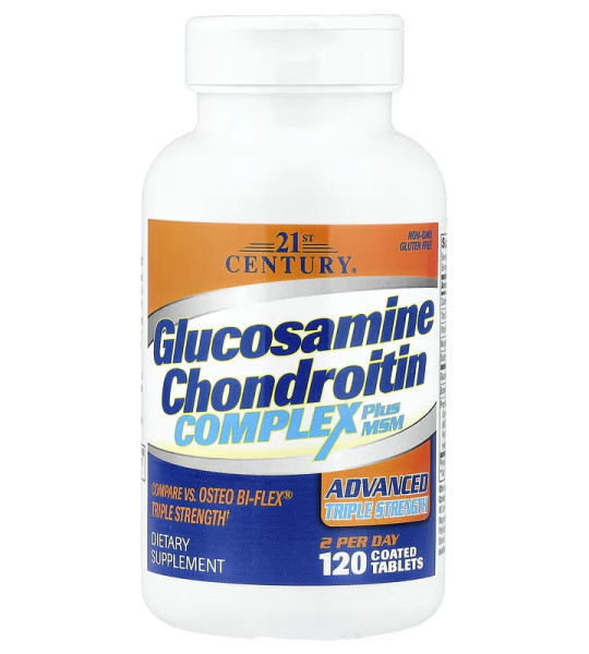 21st Century Glucosamine Chondroitin Complex plus MSM (120 табл)