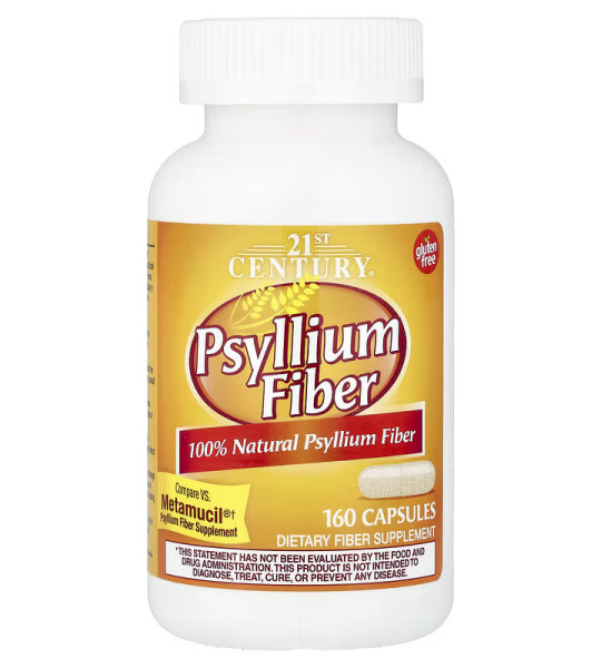 21st Century Psyllium Fiber (160 капс)