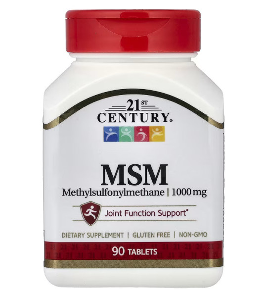 21st Century MSM 1000 мг (90 табл)