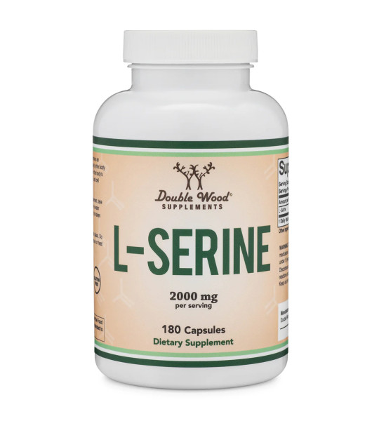 Double Wood L-Serine 2000 мг (180 капс)