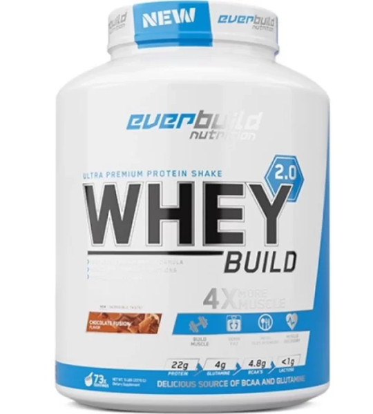 EverBuild Nutrition Whey Protein Build 2.0 (2270 грам)