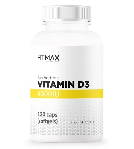 FitMax Vitamin D3 4000 IU (120 капс)