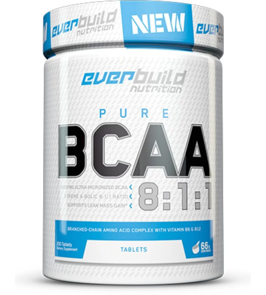 EverBuild Nutrition BCAA 8:1:1 1000 мг (200 капс)