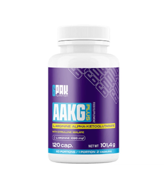 6PAK Nutrition AAKG (120 капс)