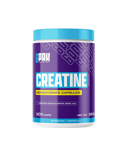 6PAK Nutrition Creatine Monohydrate (300 капс)