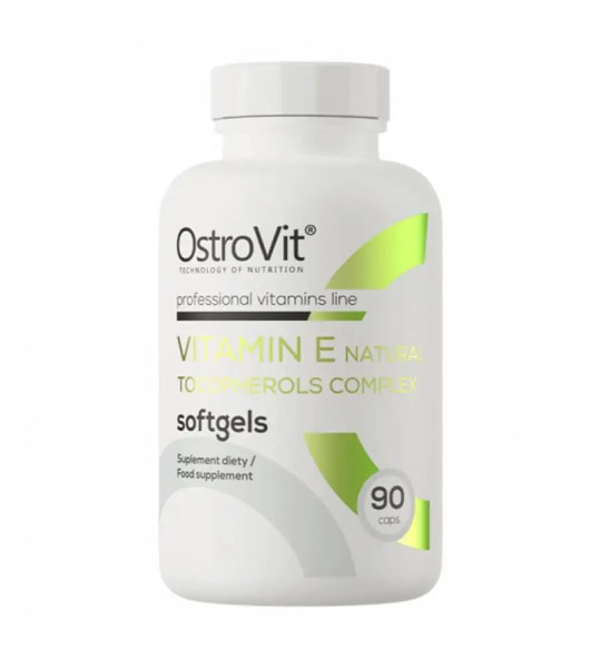 OstroVit Vitamin E + Tocopherols Complex Softgels 90 капс