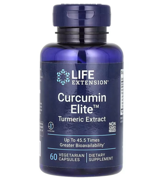 Life Extension Curcumin Elite Turmeric Extract Veg Caps (60 капс)
