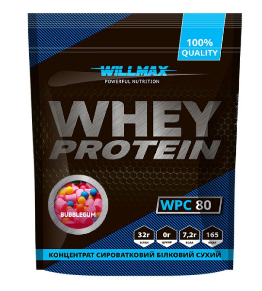 WillMax Powerful Nutrition Whey Protein WPC 80 (920 грам) - фото 4