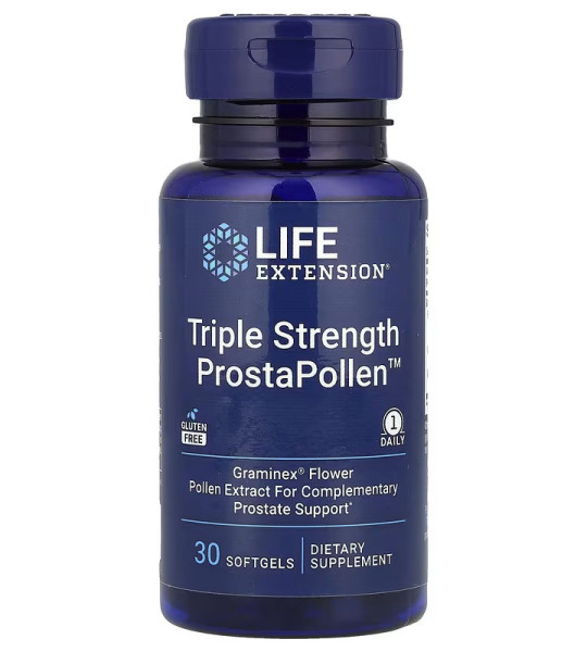 Life Extension ProstaPollen Triple Strength Softgels (30 капс)