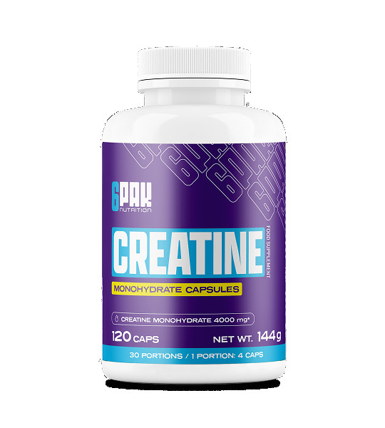 6PAK Nutrition Creatine Monohydrate (120 капс)