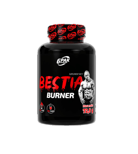 6PAK Nutrition Bestia Burner (100 капс)