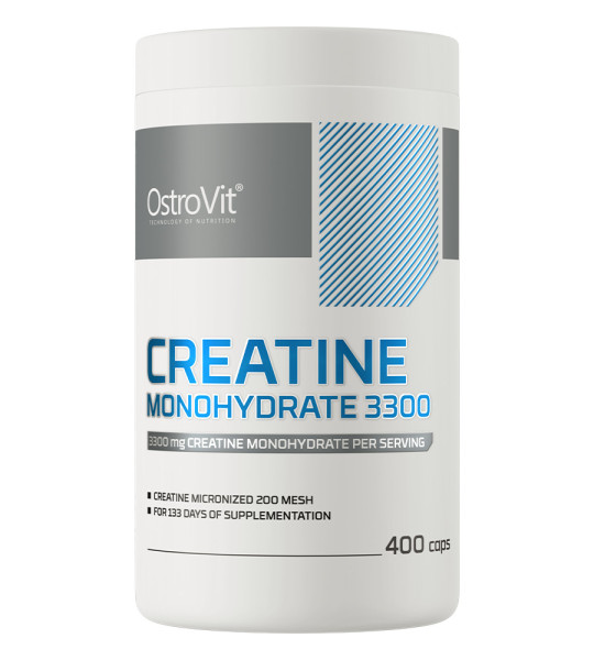 OstroVit Creatine Monohydrate 3300 (400 капс)