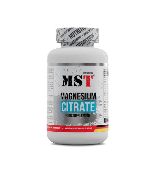 MST Magnesium Citrate (180 табл)