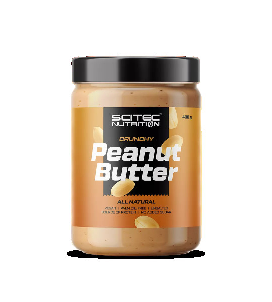 Scitec Nutrition Vegan Peanut Butter Crunchy (400 грам)