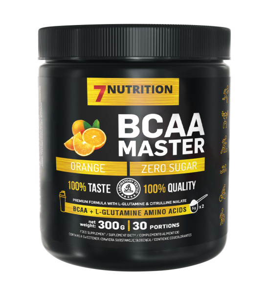 7Nutrition BCAA Master Zero Sugar (300 грам) - фото 3