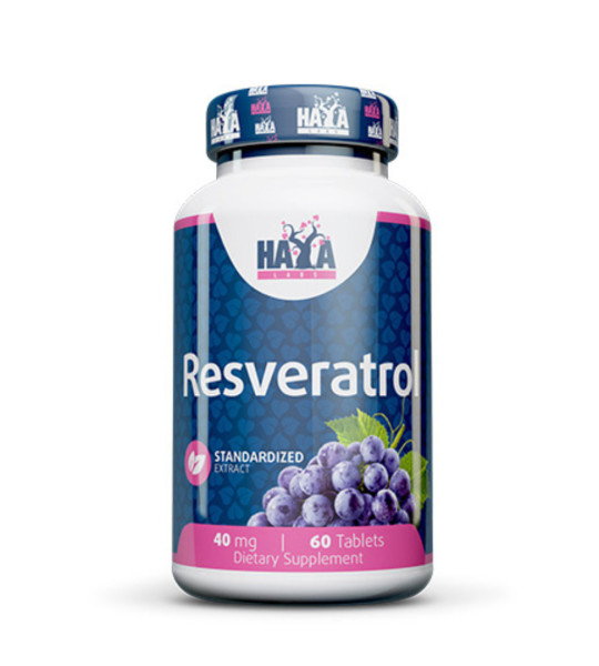 HaYa Labs Resveratrol 40 мг (60 табл)