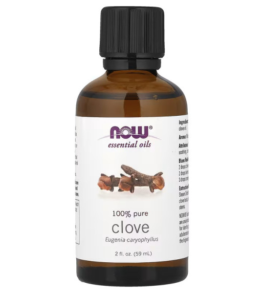 NOW Essential Oils Clove 100% Pure (59 мл)
