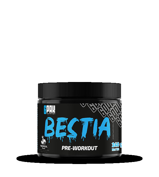 6PAK Nutrition Bestia Pre-Workout (240 грам)
