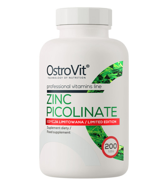 OstroVit Zinc Picolinate 200 табл