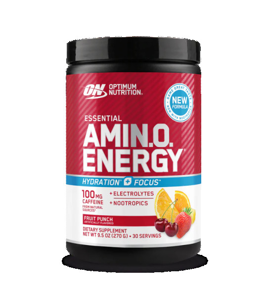 Optimum Nutrition Essential Amino Energy + Focus  (270 грам)