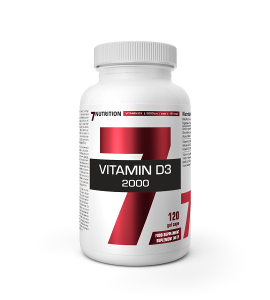 7Nutrition Vitamin D3 2000 (120 капс)