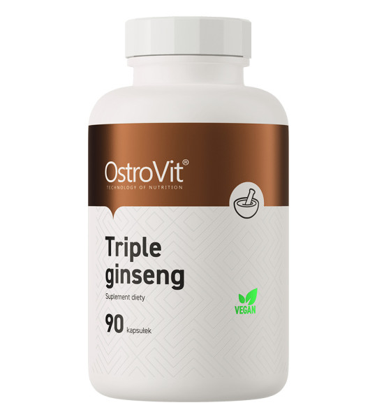 OstroVit Triple Ginseng VEGE 90 капс