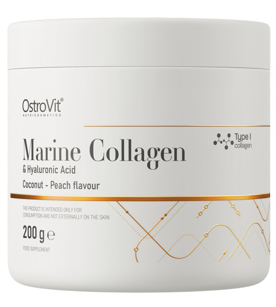 OstroVit Marine Collagen & Hyaluronic Acid 200 грам