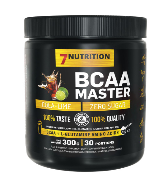 7Nutrition BCAA Master Zero Sugar (300 грам) - фото 2