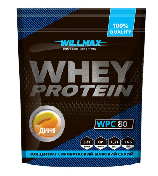 WillMax Powerful Nutrition Whey Protein WPC 80 (920 грам) - фото 2