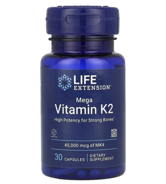 Life Extension Mega Vitamin K2 45 mg (30 капс)