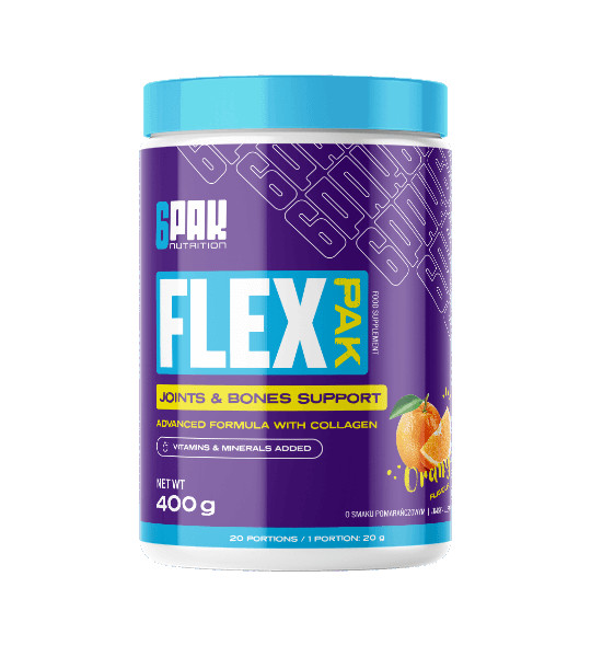 6PAK Nutrition Flex Pak (400 грам) - фото 3