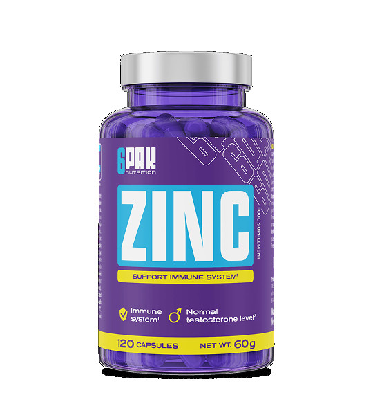 6PAK Nutrition Zinc (120 капс)