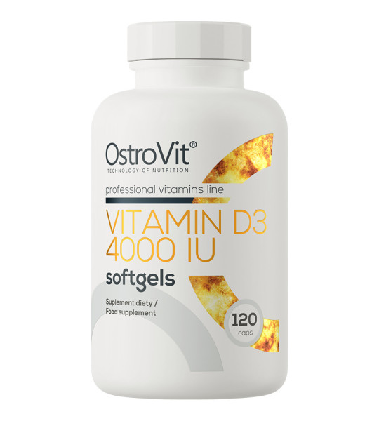 OstroVit Vitamin D3 4000 IU 120 капс