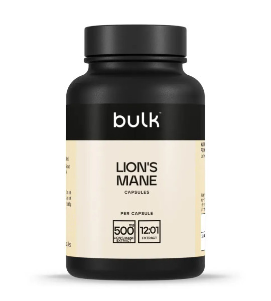 Bulk Lion's Mane 500 мг (90 капс)