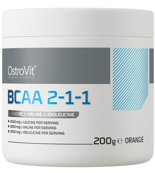 OstroVit BCAA 2-1-1 (200 грамм)