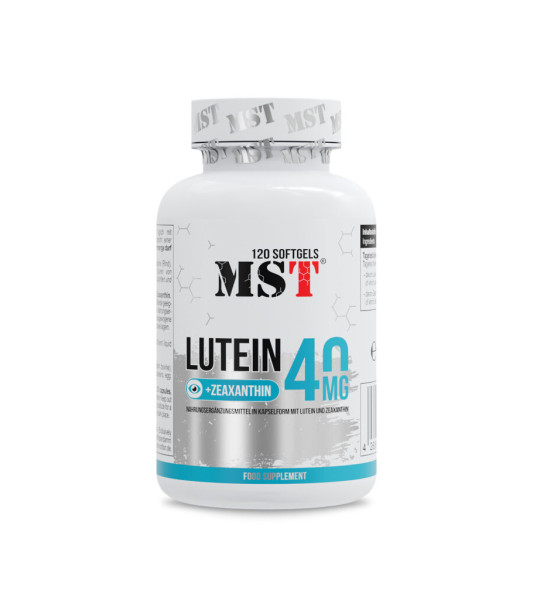 MST Lutein 40 мг + Zeaxanthin (120 капс)