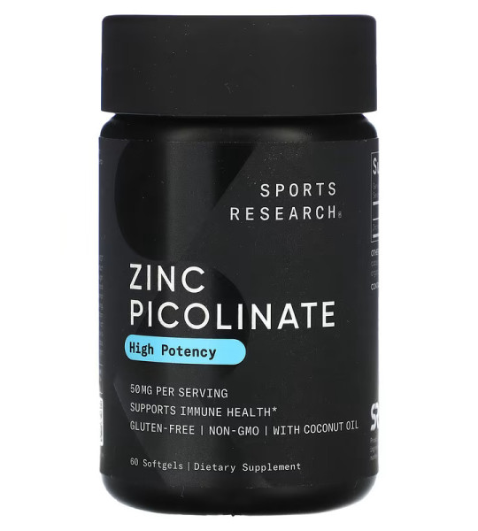 Sports Research Zinc Picolinate (60 капс)