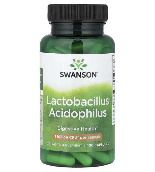 Swanson Lactobacillus Acidophilus 1 billion CFU (100 капс)