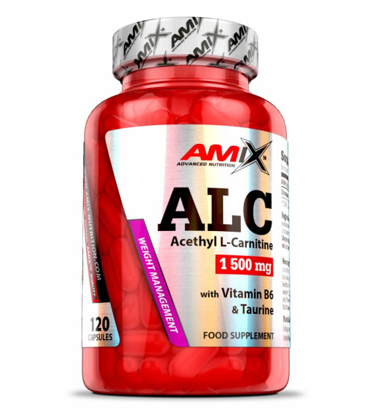 Amix ALC With Taurine & Vitamin B6 (120 капс)