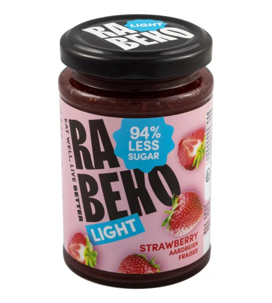 Rabeko Light Jam Strawberry 94% Less Sugar (230 грам)