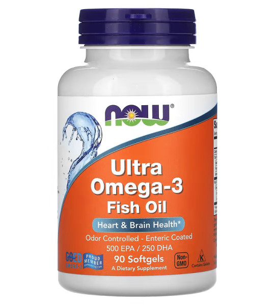 NOW Ultra Omega-3 (90 капс)