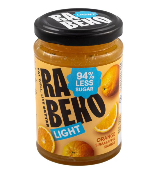 Rabeko Light Jam Orange 94% Less Sugar (230 грам)