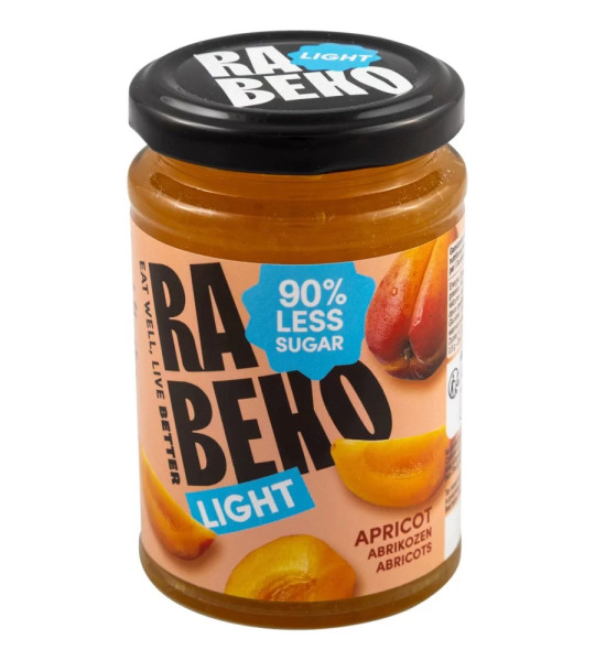Rabeko Light Jam Apricot 90% Less Sugar (230 грам)