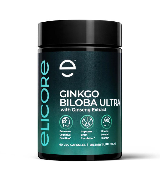 Elicore Labs Ginkgo Biloba Ultra Veg Caps (60 капс)