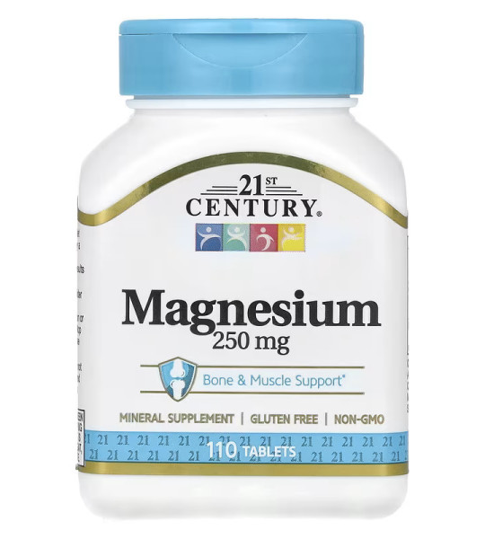 21st Century Magnesium 250 мг (110 табл)