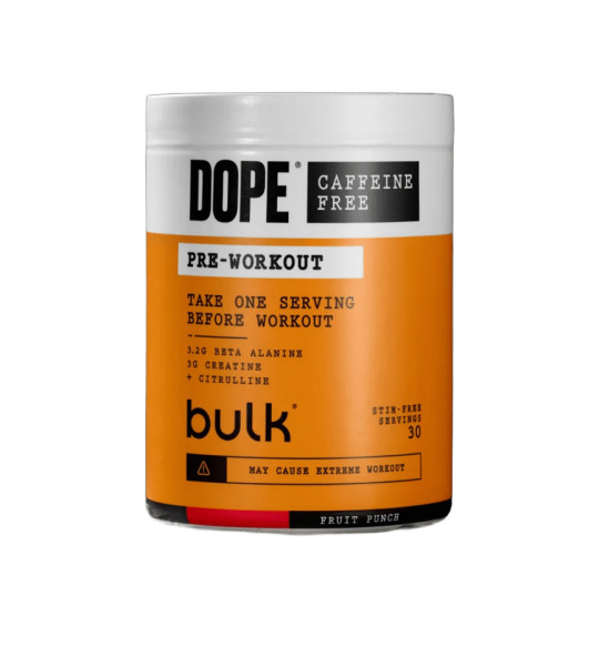Bulk Dope Pre-Workout Caffeine Free (510 грам)
