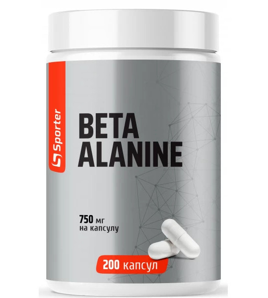 Sporter Beta Alanine 750 мг 200 капс