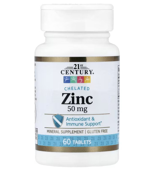 21st Century Zinc 50 мг (60 табл)