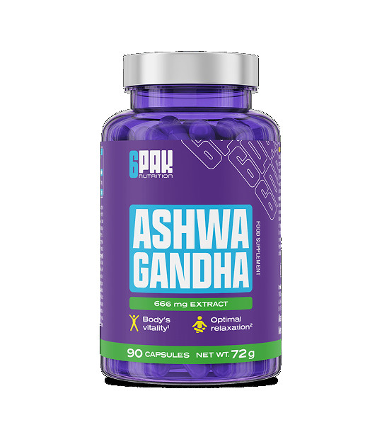 6PAK Nutrition Effective Line Ashwagandha 90 капс