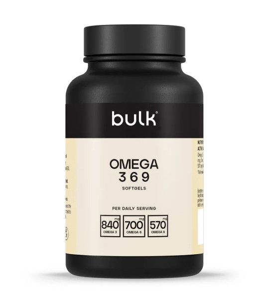 Bulk Omega 3-6-9 1000 mg Softgels (90 капс)